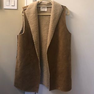 Velvet by Graham & Spencer Faux Sherpa Vest